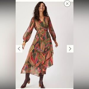 Farm Rio Floral Maxi Dress
